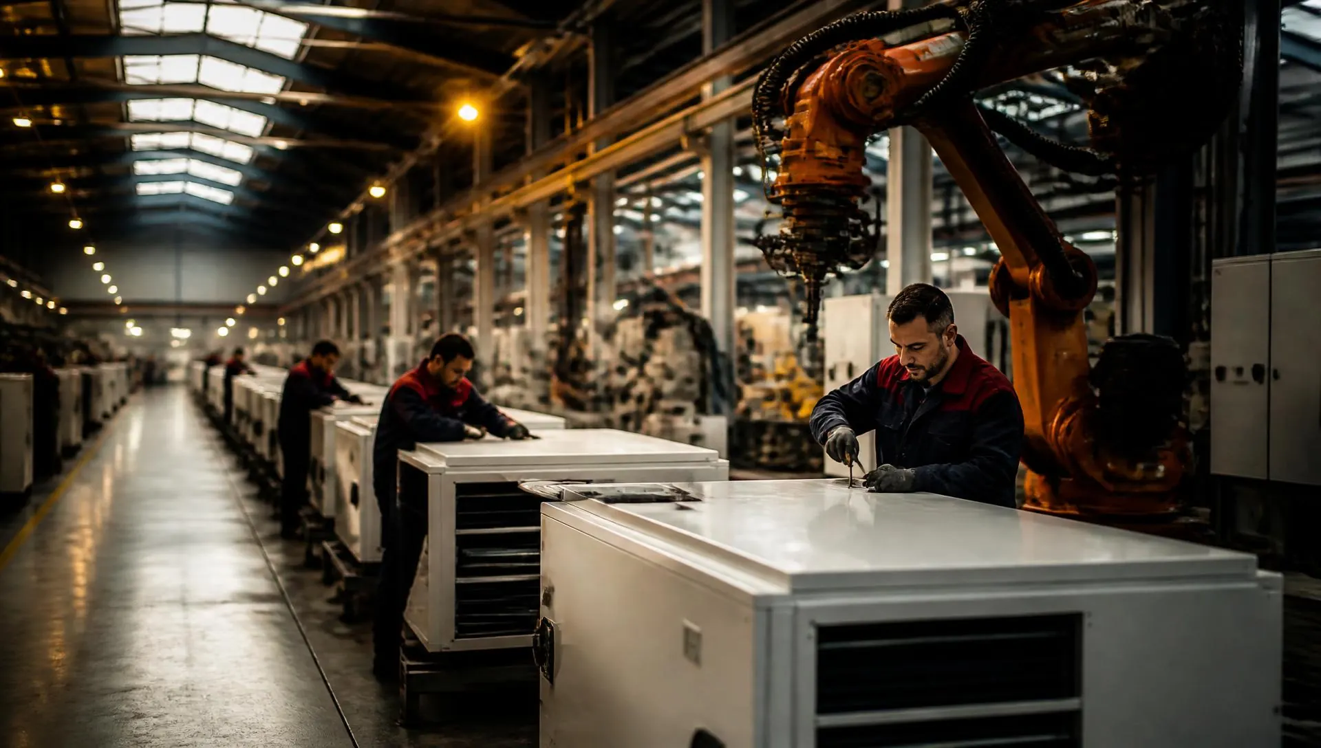 Stabilimento produttivo Aertesi in Italia